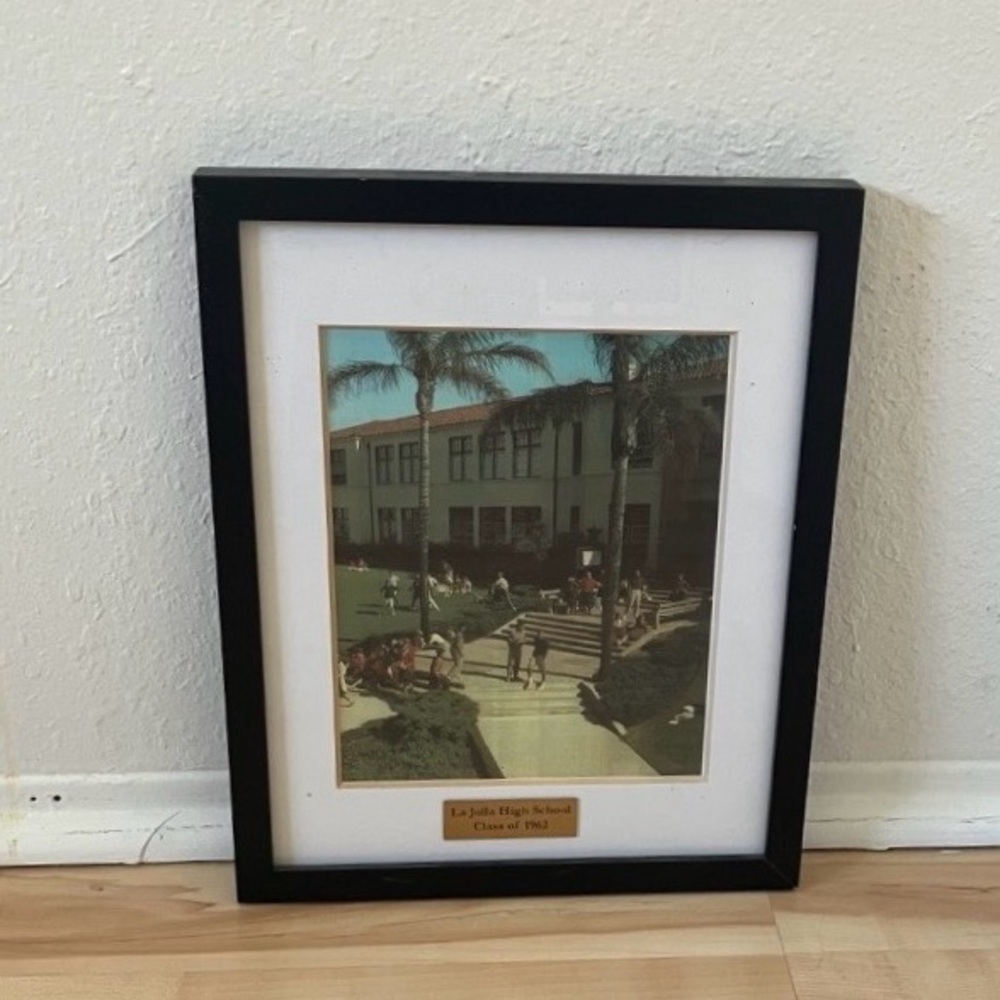 Framed La Jolla High School Class of '62 Picture